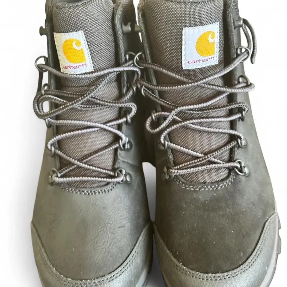 Carhartt Men's Black and Grey Boots